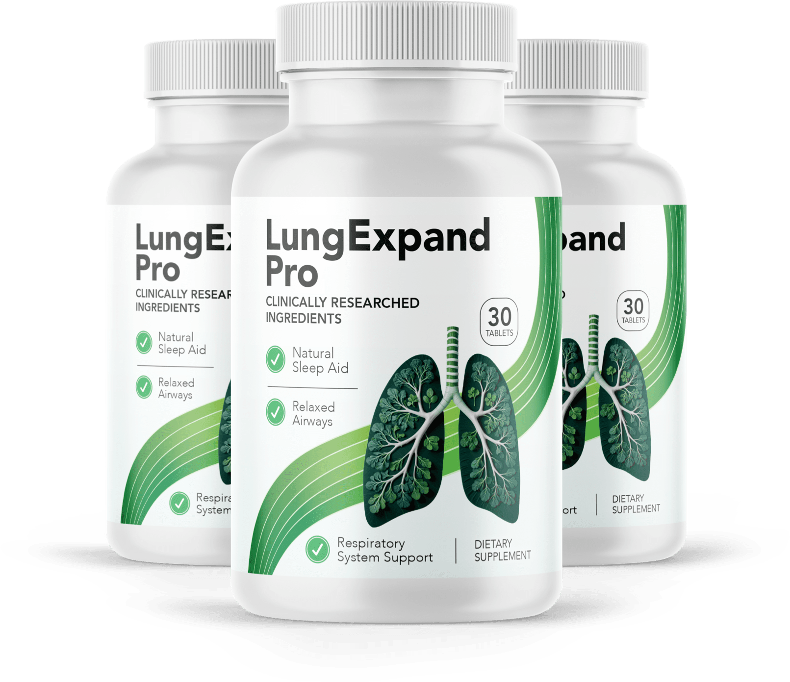 LungExpand Pro bottles
