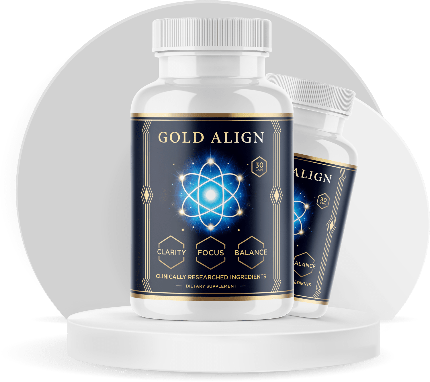 GoldAlign bottles